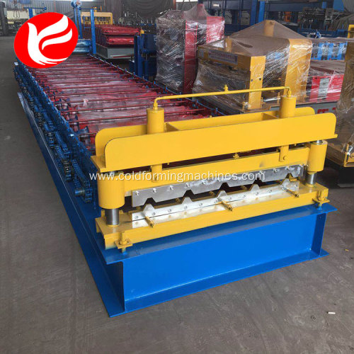 Roof sheet  corrugated panel roll forming machine